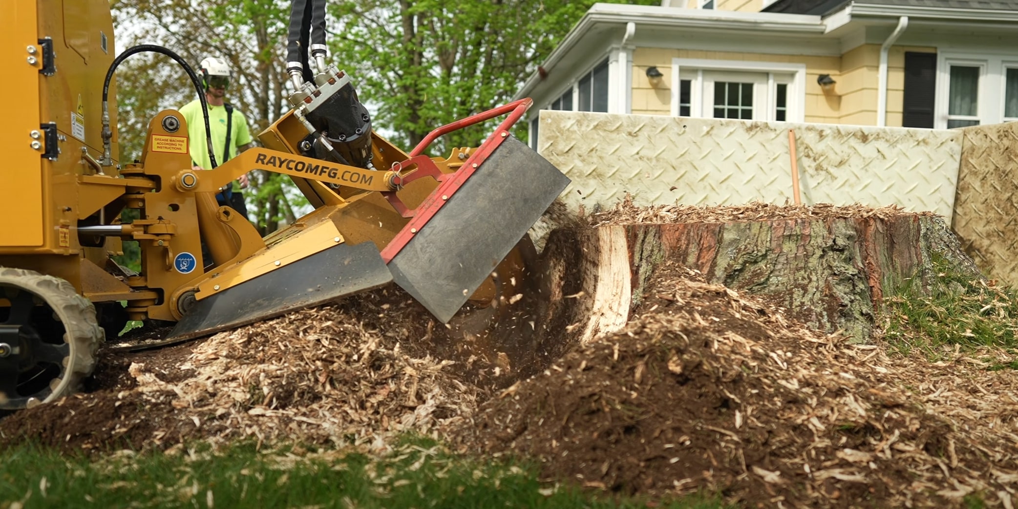 Stump grinding and removal equipment in Napa, CA